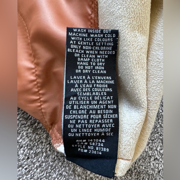 7 SEVEN FOR ALL MANKIND Straight Leg Faux Leather Pants in Golden Tan Camel Med - Picture 10 of 11